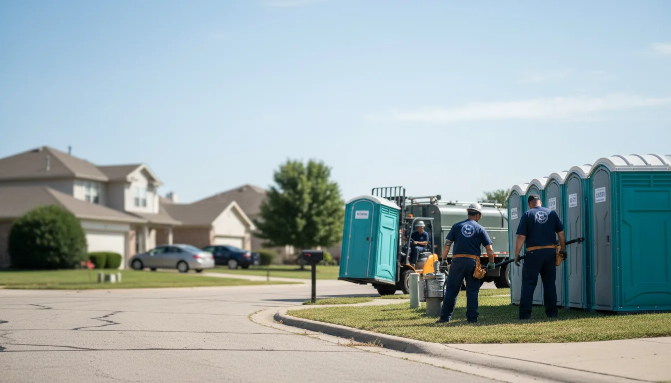 Porta Potty Rental in Hartford, IL near me